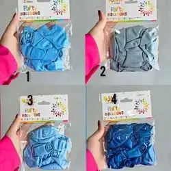 Ballon blue ton 10 pc