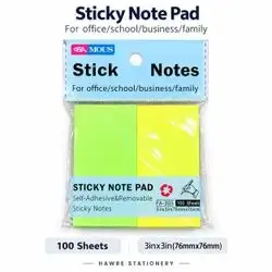 Stick note paper,100 sheets ,mini.