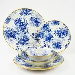 24-Piece Dinner Plate Set