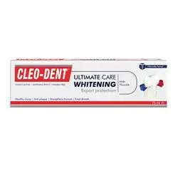 Cleo-Dent Ultimate Care Whitening Toothpaste