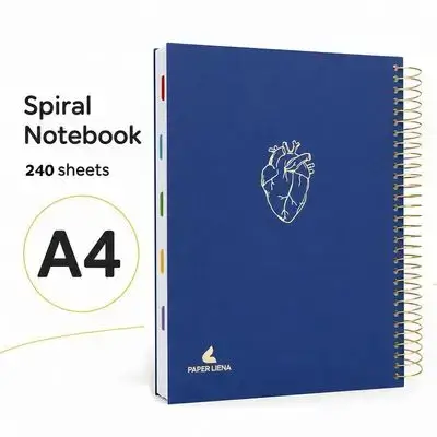 NOTEBOOK A4,240 sheet ,carton cover.