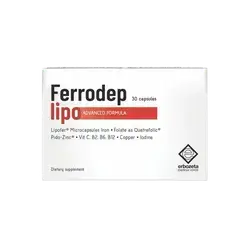 Ferrodep Lipo Advanced Formula 30 Cap _ erbozeta