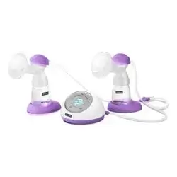 Dual Electric Breast Pump with Buttons
