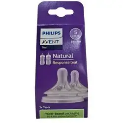 Philips Avent Natural Response Teat for Bottle 5 EXTRA FAST