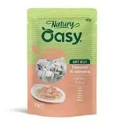 Oasy jelly salmon flakes 70g