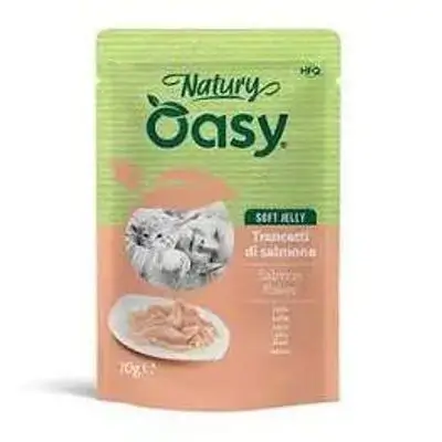 Oasy jelly salmon flakes 70g