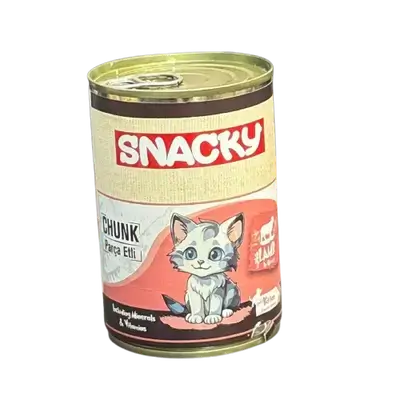 Snacky Chunk Kitten Wet Food with Lamb
