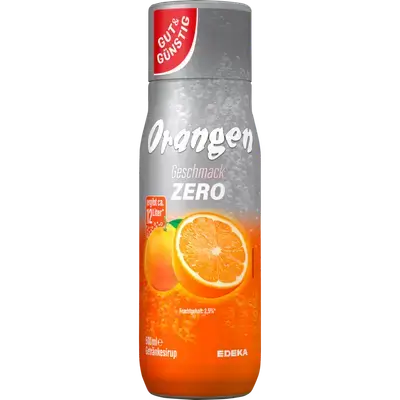 SodaStream Orange Zero Sugar / Syrup 500ml