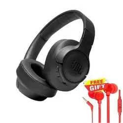 JBL Tune 760BT Wireless Over-Ear NC Headphones Black + JBL TUNE 110 - In-Ear Headphone