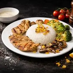 Chicken Steak With Rice
