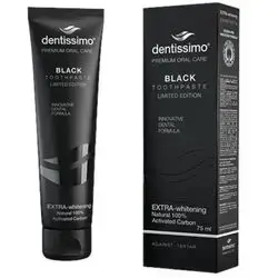 Dentissimo Black Extra Whitening Toothpaste 75Ml