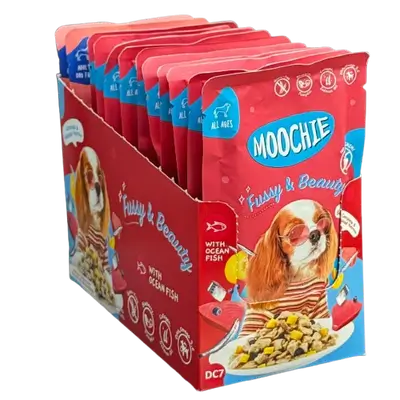 Moochie Fussy & Beauty with Ocean Fish