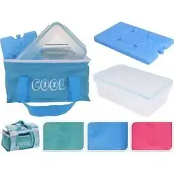 Cooler Bag Wıth Lunch Box 3Ass