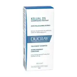 kelual ds treatment shampoo for dandruff 100ml - ducray