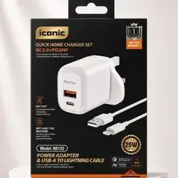 power adapter USB-A to lightning cable