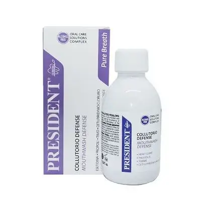 PRESIDENT Clinical – Mouthwash Defense (Pure Breath)