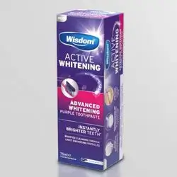 Wisdom active whitening advanced toothpaste
