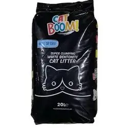 Cat Boom! | Bentonite Cat
Litter Baby Powder 20 L