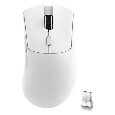 Attack Shark Mouse Wired 2.4 + BT5.2 Connection R1-Mouse White