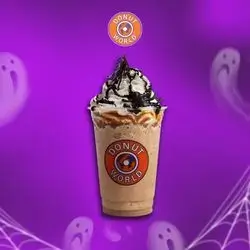 Pumpkin`s Spider Frappe ( 1 Halloween Donut Free )