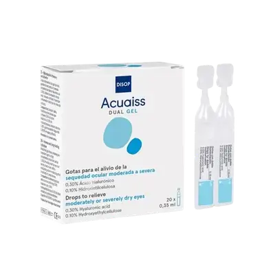 Acuaiss Dual Gel Drops with Hyaluronic Acid 20 x 0,35ml _ DISOP