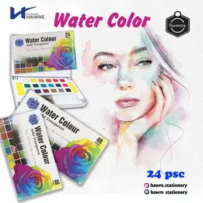 Watercolor-Keep smiling