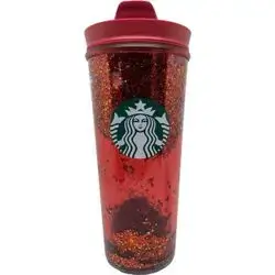 Starbucks Holiday Glitter Tumbler – Red