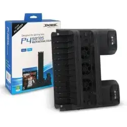 DOBE P4/Slim/Pro Multifunctional Console Cooling Base Stand Dish Rack Handle Charger Dual Charger TP4-882