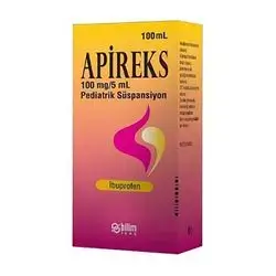 Apireks (Ibuprofen 100Mg) Pediatric Suspension