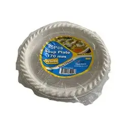 Disposable Plate 25Pcs-170Mm