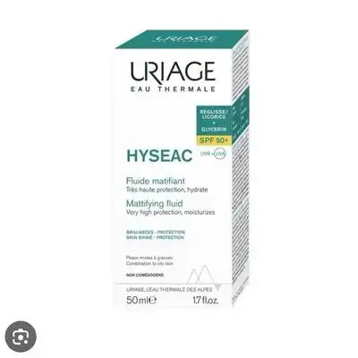 Uriage Hyseac SPF 50+ Fluid Very High Protection Matifies 50ml