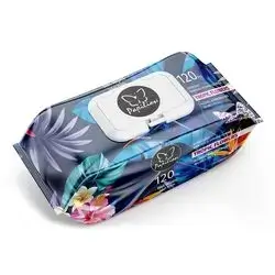Papilion W/wipes Tropic Flower120's