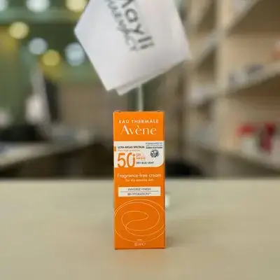 Avene SPF 50+ Fragrance-Free Cream For Dry Sensitive Skin Sunscreen