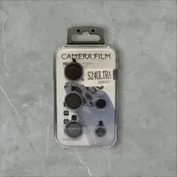 S24 Ultra Camera Stickers, Titanium Grey