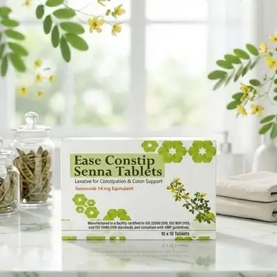Ease Constip Senna Tablets (100 Tablets / 10 x 10 Tablets)