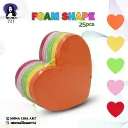 Colored Foam Shape-25pcs