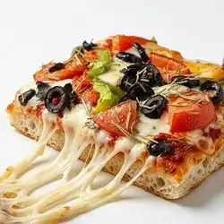 Vegetable Pizza Slice
