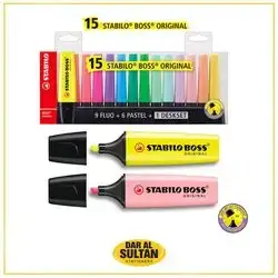Highlighter Boss 15pcs
