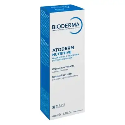 BIODERMA ATODERM NUTRITIVE Nourishing cream soothes -lipid -replenishing 40ml