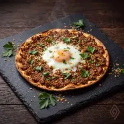 Egg Lahmacun