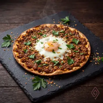 Egg Lahmacun
