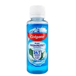 Plax Fresh & Protect Mouthwash Cool Mint 100ml _ Colgate