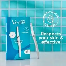 Gillette venus dermsplaner for facial hair & skin care