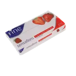 Fine Sensation Tissues Strawberry Scent 1 x 10