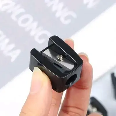 1pc Single Hole Eyeliner & Eyebrow Pencil Sharpener