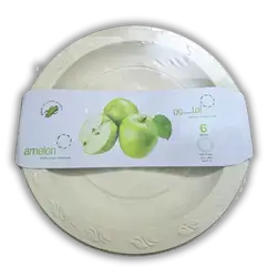 Round Amloun Plate, 6 pieces (large quantity)