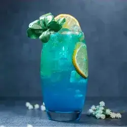 Blue Carago Mojito