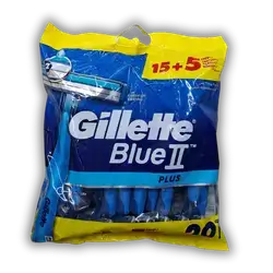 Gillette Two Plus Travel 20 Count