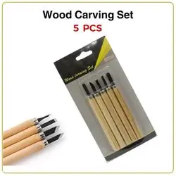 Wood Carving Set 5pcs