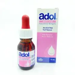 Adol infants drops (paracetamol 100mg/ml)15ml